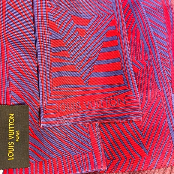 WOW POSHMARK - Louis Vuitton Silk Headband / Scarf - Picture 1 of 16